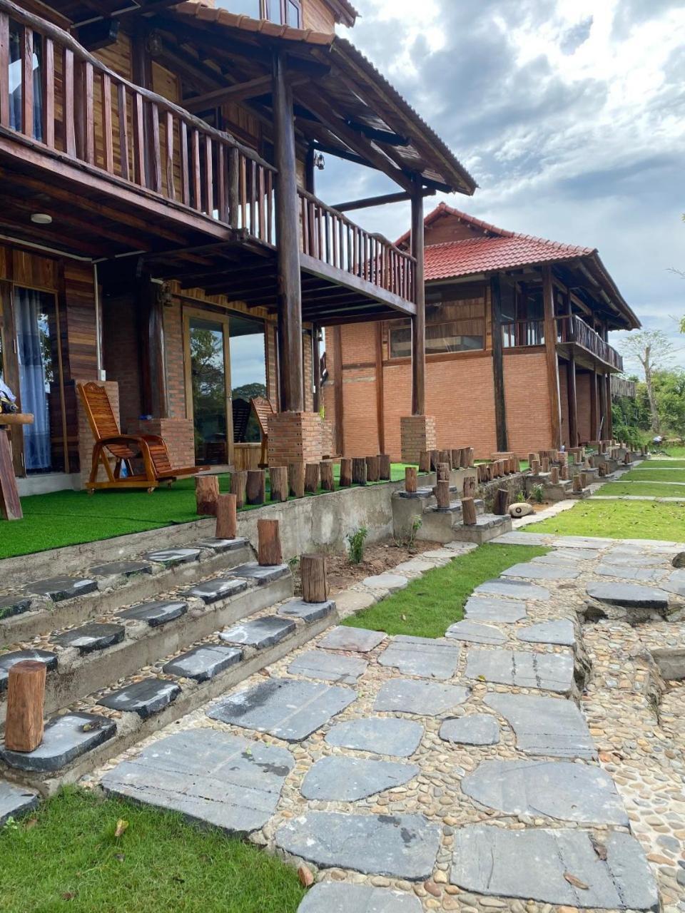 Green Bamboo Lodge Resort Cat Tien Kültér fotó