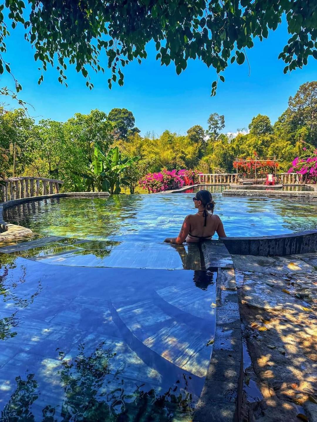 Green Bamboo Lodge Resort Cat Tien Kültér fotó