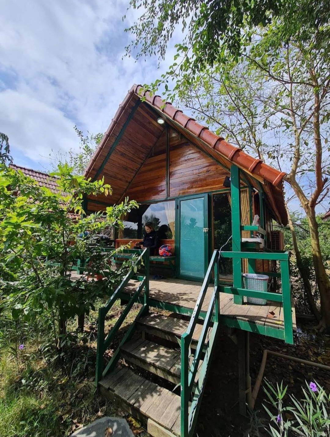 Green Bamboo Lodge Resort Cat Tien Kültér fotó