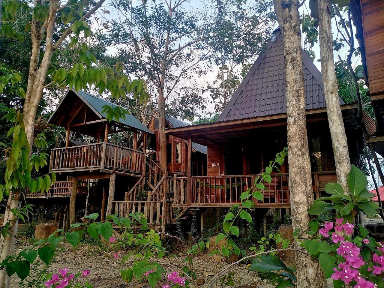 Green Bamboo Lodge Resort Cat Tien Kültér fotó