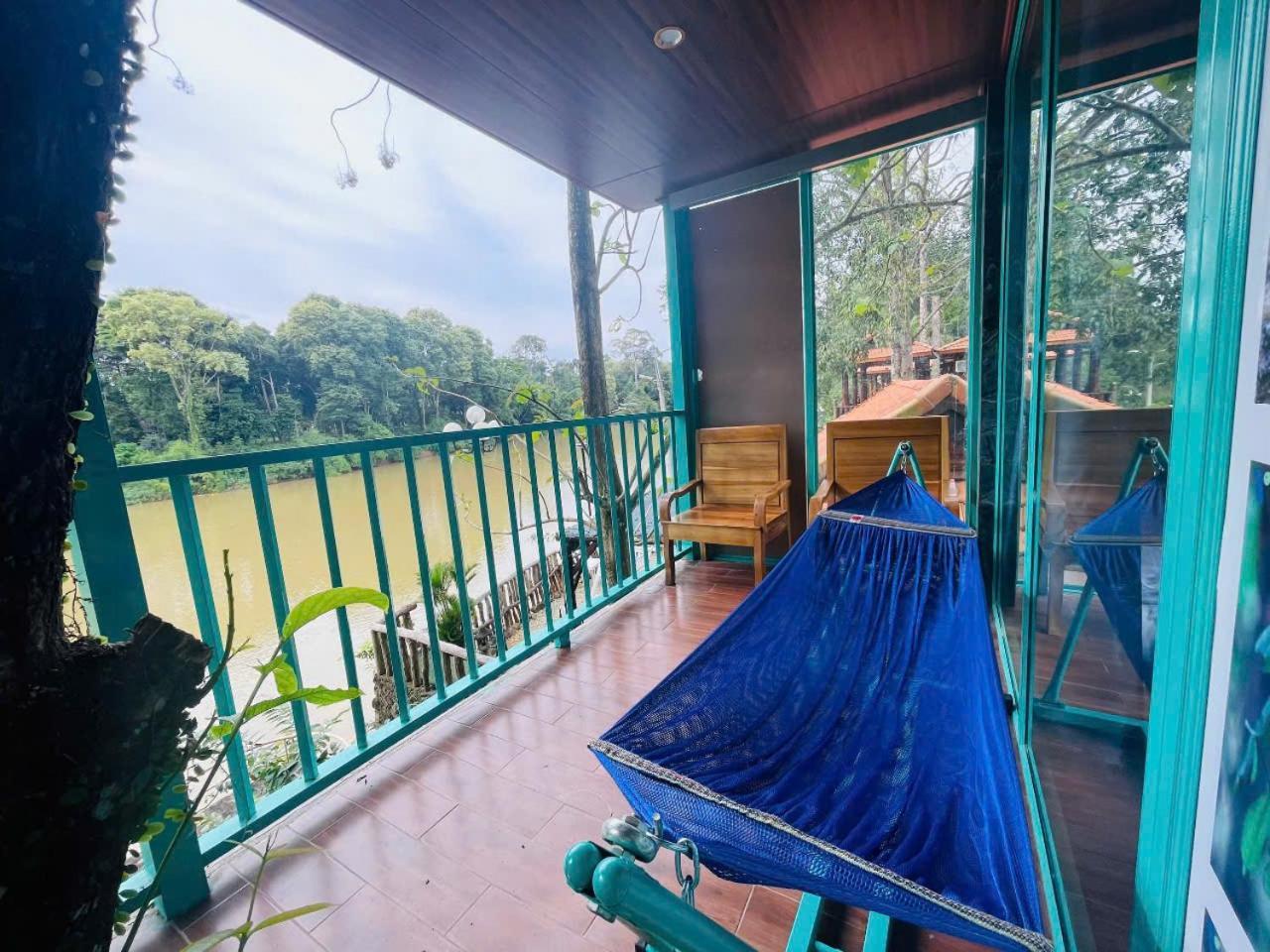 Green Bamboo Lodge Resort Cat Tien Kültér fotó